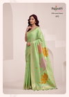 Dinamic Silk By Rajpath Soft Linen With Big Jequard Pallu Saree Wholesale Online